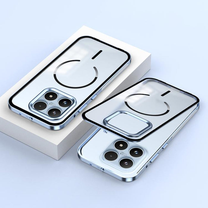 Funda para teléfono MagSafe de un solo lado con cierre a presión, marco metálico y acabado mate., For Xiaomi 17 Max 5G