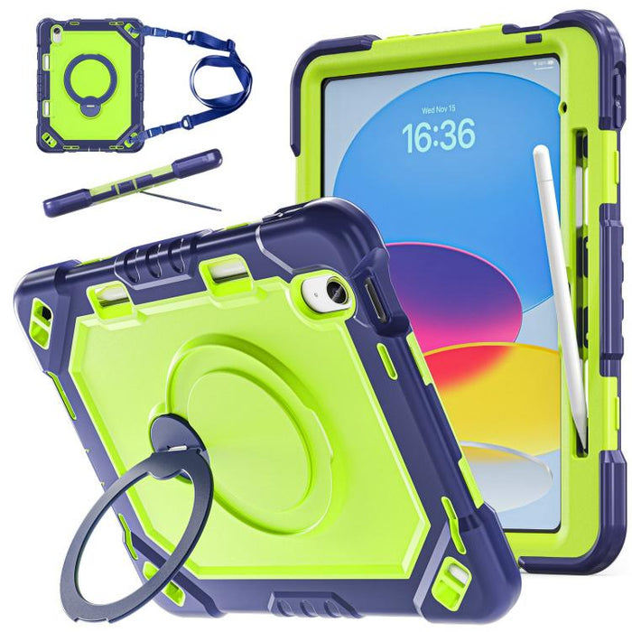 Funda resistente para tablet con ranura para lápiz, correa y soporte., For iPad Air 11 2026 / 2025 / 2024, For iPad 2025 / 2022