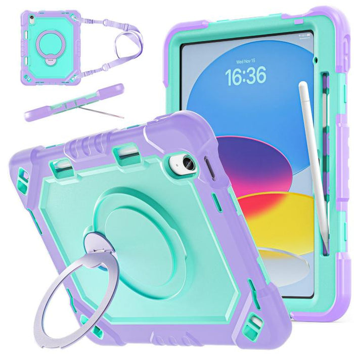 Funda resistente para tablet con ranura para lápiz, correa y soporte., For iPad Air 11 2026 / 2025 / 2024, For iPad 2025 / 2022