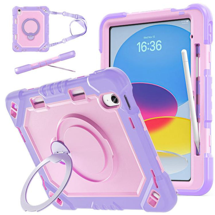 Funda resistente para tablet con ranura para lápiz, correa y soporte., For iPad Air 11 2026 / 2025 / 2024, For iPad 2025 / 2022