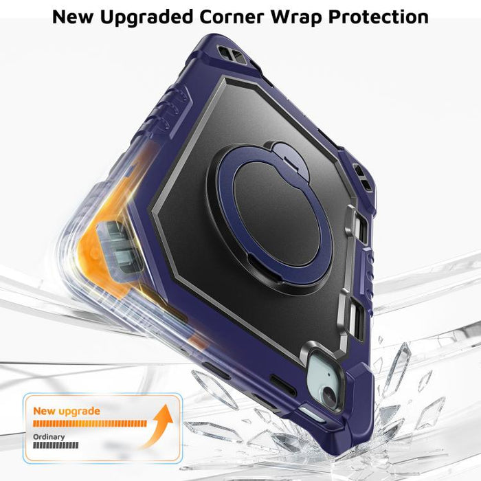 Funda resistente para tablet con ranura para lápiz, correa y soporte., For iPad Air 11 2026 / 2025 / 2024, For iPad 2025 / 2022
