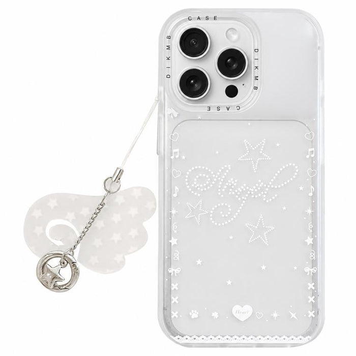 Funda acrílica para teléfono con diseño de dibujos animados esmerilado y tacto suave, con colgante., For iPhone 17 Pro Max, For iPhone 17 Pro, For iPhone 17, For iPhone 16 Pro Max, For iPhone 16 Pro, For iPhone 16, For iPhone 15 Pro Max, For iPhone 15 ...