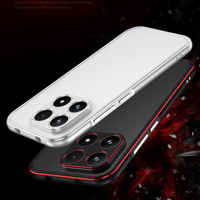 Protector de lente Aurora Series + Funda para teléfono con marco metálico, For Xiaomi 17 Max 5G
