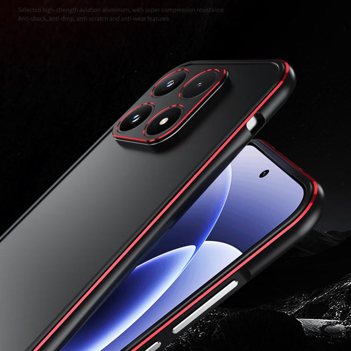 Protector de lente Aurora Series + Funda para teléfono con marco metálico, For Xiaomi 17 Max 5G