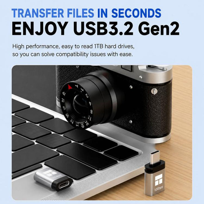 Adaptador de la serie THERMALRIGHT DCA02, USB-A to Type-C Adapter, Type-C to USB-A Adapter