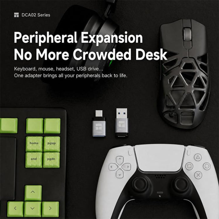 Adaptador de la serie THERMALRIGHT DCA02, USB-A to Type-C Adapter, Type-C to USB-A Adapter