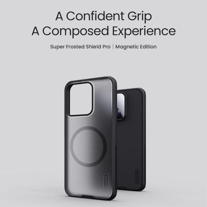 Funda magnética para teléfono NILLKIN Frosted Shield Pro MagSafe, For Xiaomi 17 Max 5G, For Xiaomi 17T Pro 5G, For Xiaomi 17T 5G