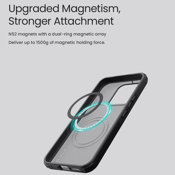 Funda magnética para teléfono NILLKIN Frosted Shield Pro MagSafe, For Xiaomi 17 Max 5G, For Xiaomi 17T Pro 5G, For Xiaomi 17T 5G