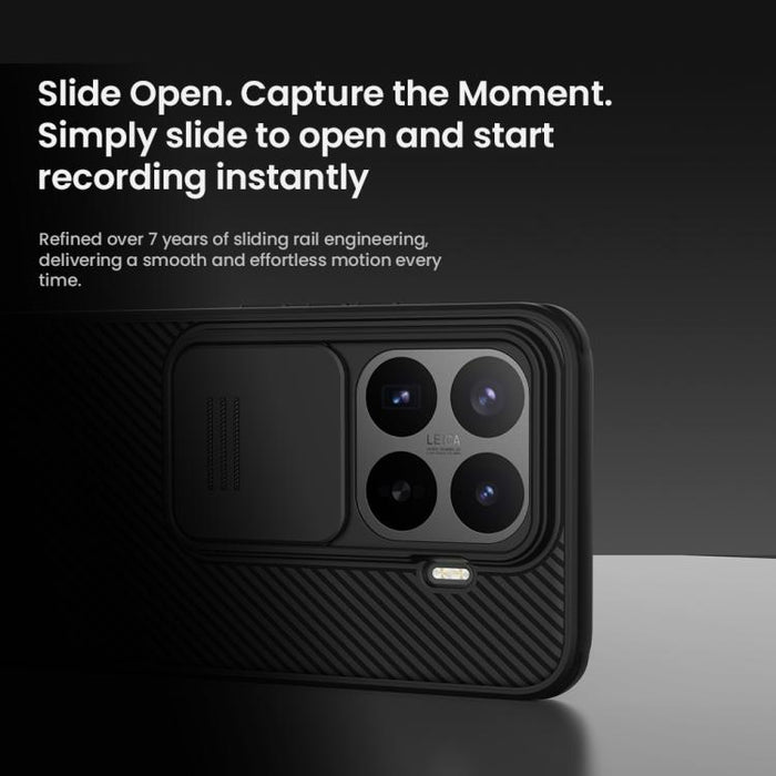 Funda para teléfono móvil NILLKIN Black Mirror Pro Series Camshield PC, For Xiaomi 17T Pro 5G, For Xiaomi 17T 5G