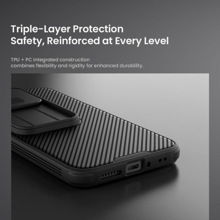 Funda para teléfono móvil NILLKIN Black Mirror Pro Series Camshield PC, For Xiaomi 17T Pro 5G, For Xiaomi 17T 5G