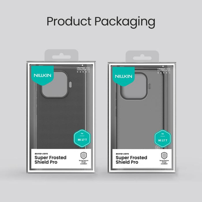 Funda para teléfono NILLKIN Super Frosted Shield Pro de PC + TPU, For Xiaomi 17T 5G