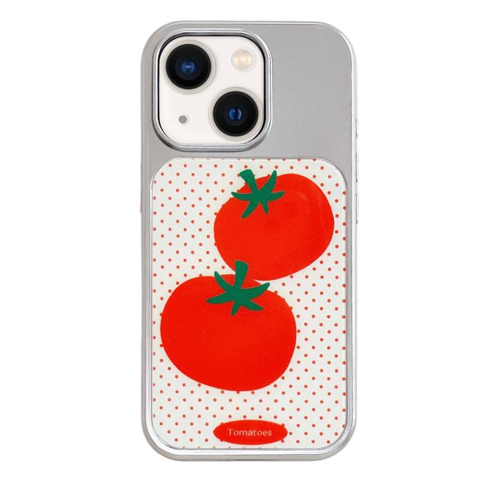 Funda para teléfono con marco plateado galvanizado y relieve brillante, For iPhone 16, For iPhone 15 Pro Max, For iPhone 15 Pro, For iPhone 15, For iPhone 13 / 14
