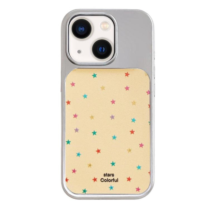 Funda para teléfono con marco plateado galvanizado y relieve brillante, For iPhone 16, For iPhone 15 Pro Max, For iPhone 15 Pro, For iPhone 15, For iPhone 13 / 14