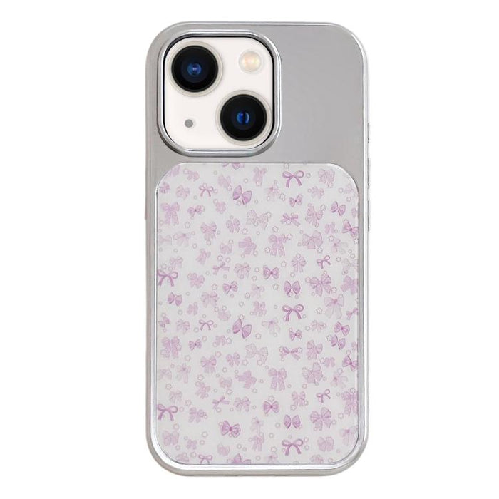 Funda para teléfono con marco plateado galvanizado y relieve brillante, For iPhone 16, For iPhone 15 Pro Max, For iPhone 15 Pro, For iPhone 15, For iPhone 13 / 14