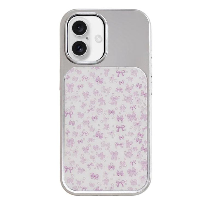 Funda para teléfono con marco plateado galvanizado y relieve brillante, For iPhone 17 Pro Max, For iPhone 17 Pro, For iPhone 17, For iPhone 16 Pro Max, For iPhone 16 Pro