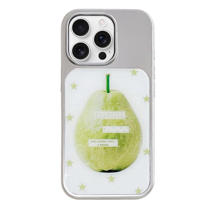 Funda para teléfono con marco plateado galvanizado y relieve brillante, For iPhone 17 Pro Max, For iPhone 17 Pro, For iPhone 17, For iPhone 16 Pro Max, For iPhone 16 Pro