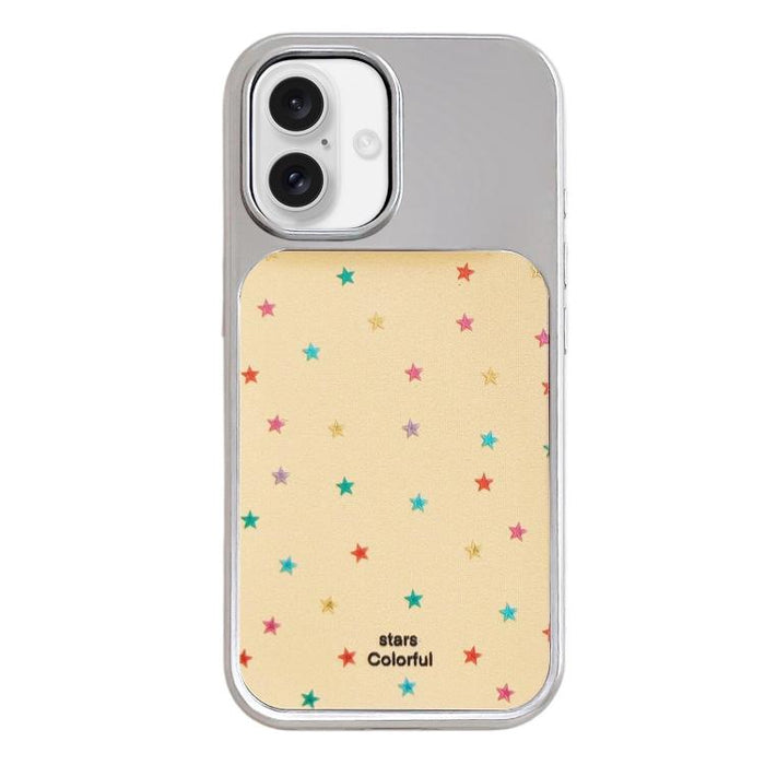 Funda para teléfono con marco plateado galvanizado y relieve brillante, For iPhone 16, For iPhone 15 Pro Max, For iPhone 15 Pro, For iPhone 15, For iPhone 13 / 14
