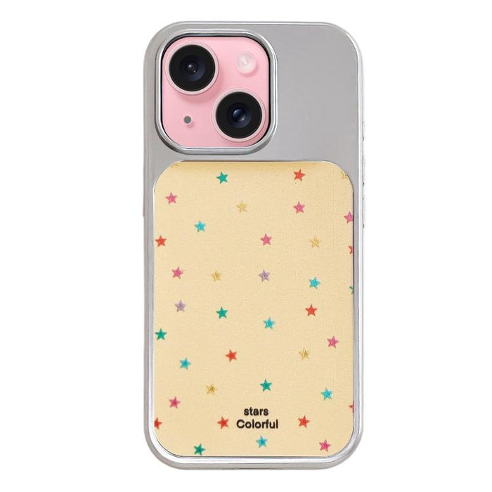 Funda para teléfono con marco plateado galvanizado y relieve brillante, For iPhone 16, For iPhone 15 Pro Max, For iPhone 15 Pro, For iPhone 15, For iPhone 13 / 14