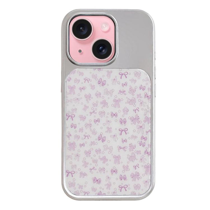 Funda para teléfono con marco plateado galvanizado y relieve brillante, For iPhone 16, For iPhone 15 Pro Max, For iPhone 15 Pro, For iPhone 15, For iPhone 13 / 14