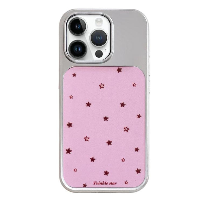 Funda para teléfono con marco plateado galvanizado y relieve brillante, For iPhone 14 Pro, For iPhone 14 Pro Max