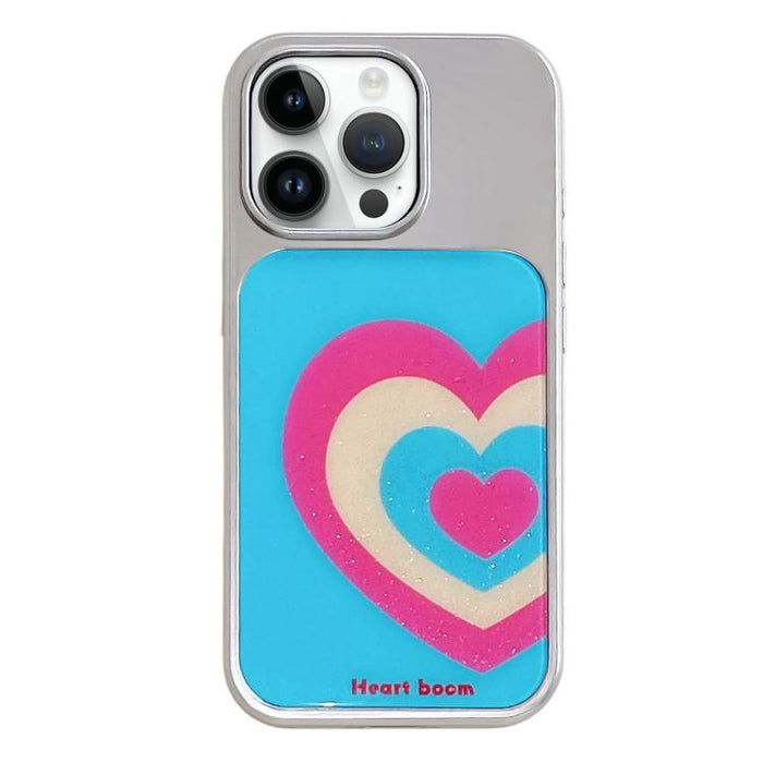 Funda para teléfono con marco plateado galvanizado y relieve brillante, For iPhone 14 Pro, For iPhone 14 Pro Max