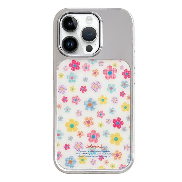 Funda para teléfono con marco plateado galvanizado y relieve brillante, For iPhone 14 Pro, For iPhone 14 Pro Max