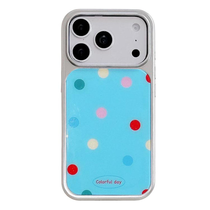 Funda para teléfono con marco plateado galvanizado y relieve brillante, For iPhone 17 Pro Max, For iPhone 17 Pro, For iPhone 17, For iPhone 16 Pro Max, For iPhone 16 Pro