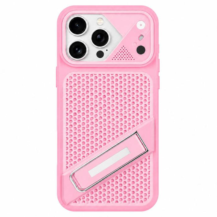 Funda para teléfono Ice Peak con soporte invisible de silicona líquida refrigerante, For iPhone 12 Pro Max, For iPhone 12 Pro, For iPhone 11 Pro Max, For iPhone 11, For iPhone 11 Pro