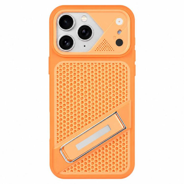 Funda para teléfono Ice Peak con soporte invisible de silicona líquida refrigerante, For iPhone 12 Pro Max, For iPhone 12 Pro, For iPhone 11 Pro Max, For iPhone 11, For iPhone 11 Pro