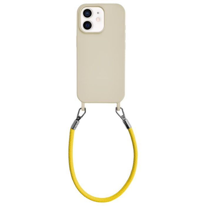 Funda de silicona a prueba de golpes con presillas integradas para cordón y cordón de mano de cuero., For iPhone 12, For iPhone 12 Pro Max, For iPhone 12 Pro, For iPhone 11
