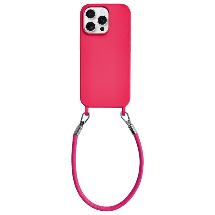 Funda de silicona a prueba de golpes con presillas integradas para cordón y cordón de mano de cuero., For iPhone 12, For iPhone 12 Pro Max, For iPhone 12 Pro, For iPhone 11
