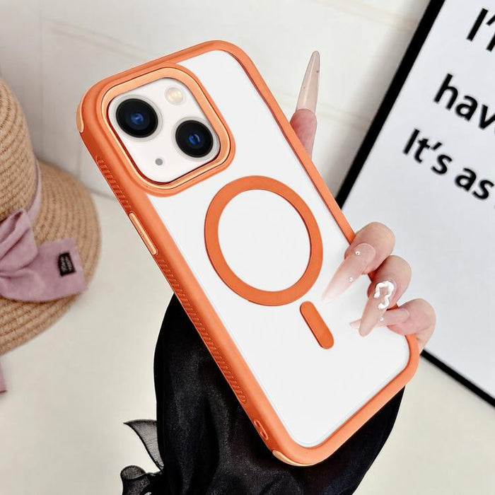 Funda para teléfono magnética antideslizante 3 en 1, genial., For iPhone 13, For iPhone 12, For iPhone 12 Pro Max, For iPhone 12 Pro, For iPhone 11 Pro Max, For iPhone 11