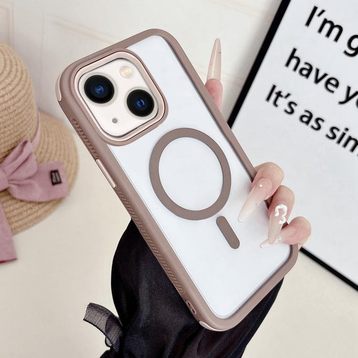 Funda para teléfono magnética antideslizante 3 en 1, genial., For iPhone 13, For iPhone 12, For iPhone 12 Pro Max, For iPhone 12 Pro, For iPhone 11 Pro Max, For iPhone 11