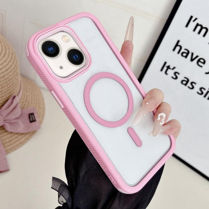 Funda para teléfono magnética antideslizante 3 en 1, genial., For iPhone 13, For iPhone 12, For iPhone 12 Pro Max, For iPhone 12 Pro, For iPhone 11 Pro Max, For iPhone 11
