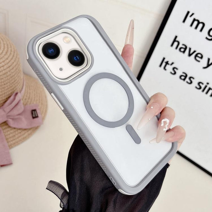 Funda para teléfono magnética antideslizante 3 en 1, genial., For iPhone 13, For iPhone 12, For iPhone 12 Pro Max, For iPhone 12 Pro, For iPhone 11 Pro Max, For iPhone 11
