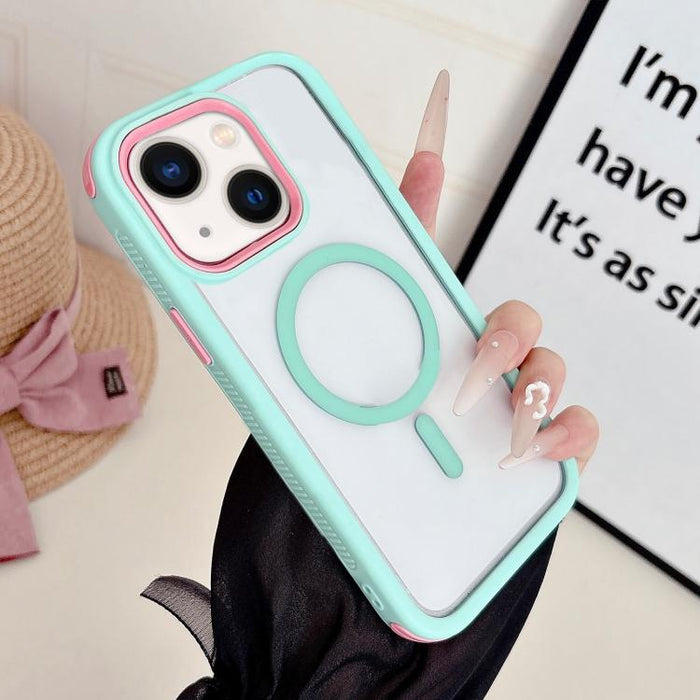 Funda para teléfono magnética antideslizante 3 en 1, genial., For iPhone 13, For iPhone 12, For iPhone 12 Pro Max, For iPhone 12 Pro, For iPhone 11 Pro Max, For iPhone 11