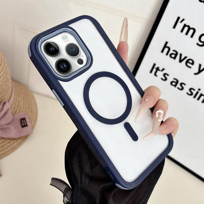 Funda para teléfono magnética antideslizante 3 en 1, genial., For iPhone 13, For iPhone 12, For iPhone 12 Pro Max, For iPhone 12 Pro, For iPhone 11 Pro Max, For iPhone 11