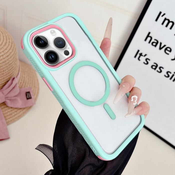 Funda para teléfono magnética antideslizante 3 en 1, genial., For iPhone 13, For iPhone 12, For iPhone 12 Pro Max, For iPhone 12 Pro, For iPhone 11 Pro Max, For iPhone 11