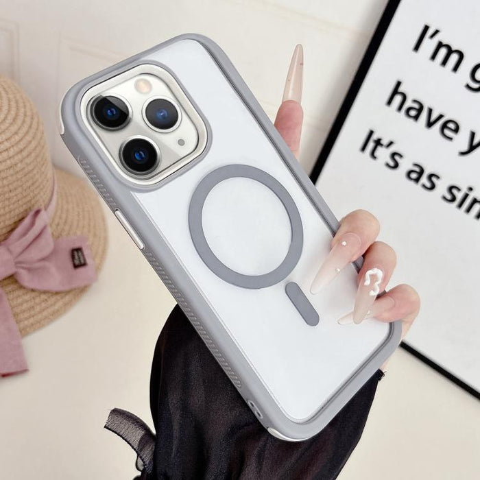 Funda para teléfono magnética antideslizante 3 en 1, genial., For iPhone 13, For iPhone 12, For iPhone 12 Pro Max, For iPhone 12 Pro, For iPhone 11 Pro Max, For iPhone 11