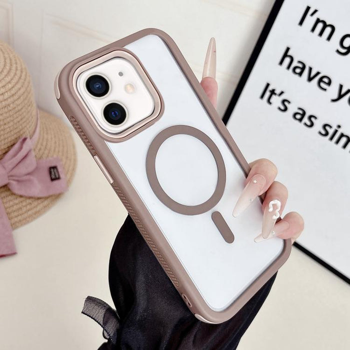 Funda para teléfono magnética antideslizante 3 en 1, genial., For iPhone 13, For iPhone 12, For iPhone 12 Pro Max, For iPhone 12 Pro, For iPhone 11 Pro Max, For iPhone 11