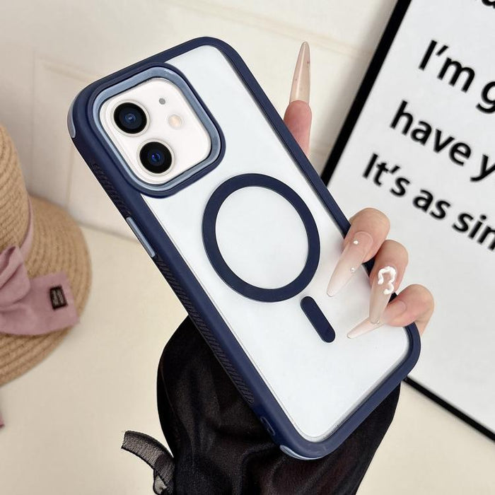Funda para teléfono magnética antideslizante 3 en 1, genial., For iPhone 13, For iPhone 12, For iPhone 12 Pro Max, For iPhone 12 Pro, For iPhone 11 Pro Max, For iPhone 11