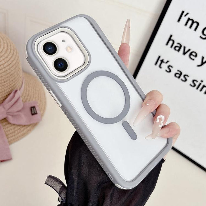 Funda para teléfono magnética antideslizante 3 en 1, genial., For iPhone 13, For iPhone 12, For iPhone 12 Pro Max, For iPhone 12 Pro, For iPhone 11 Pro Max, For iPhone 11
