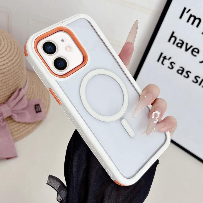 Funda para teléfono magnética antideslizante 3 en 1, genial., For iPhone 13, For iPhone 12, For iPhone 12 Pro Max, For iPhone 12 Pro, For iPhone 11 Pro Max, For iPhone 11