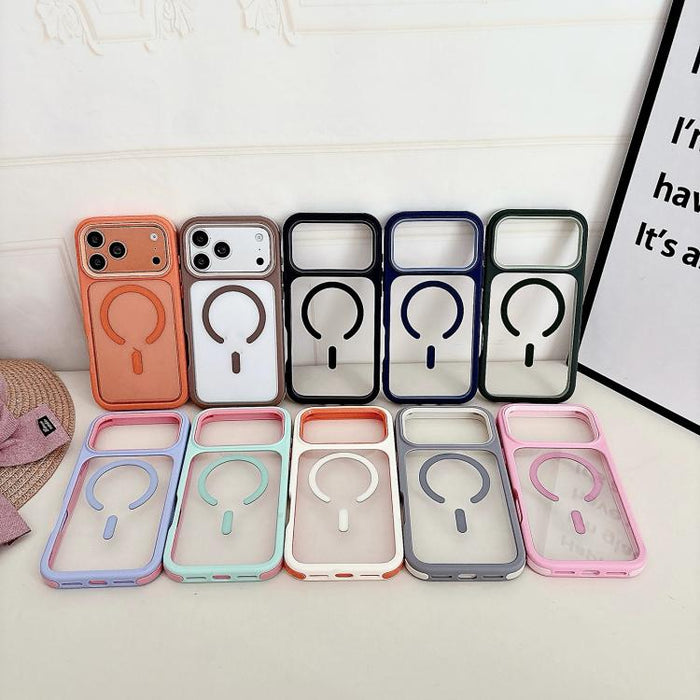Funda para teléfono magnética antideslizante 3 en 1, genial., For iPhone 13, For iPhone 12, For iPhone 12 Pro Max, For iPhone 12 Pro, For iPhone 11 Pro Max, For iPhone 11