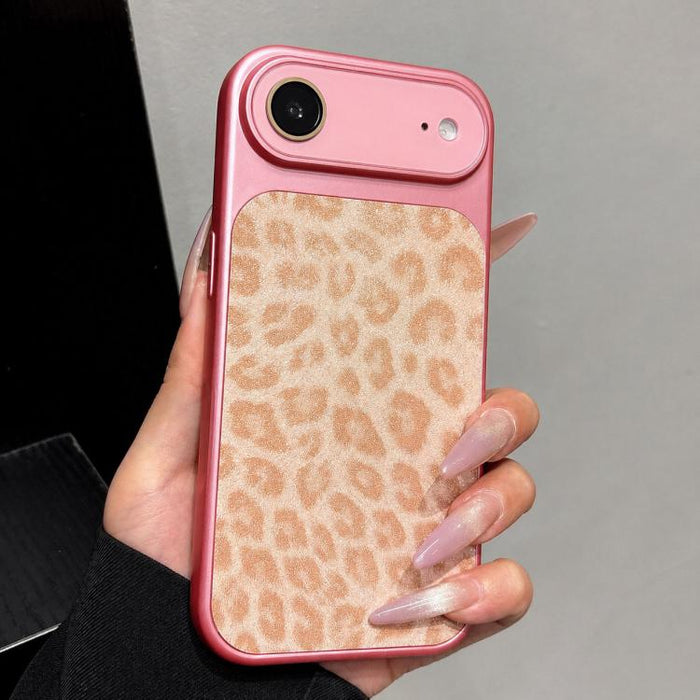 Funda para teléfono con estampado de leopardo brillante y ventana grande que cubre toda la funda, For iPhone 17 Pro Max, For iPhone 17 Pro, For iPhone 17, For iPhone Air, For iPhone 16 Pro Max, For iPhone 16 Pro, For iPhone 16 Plus, For iPhone 16      ...
