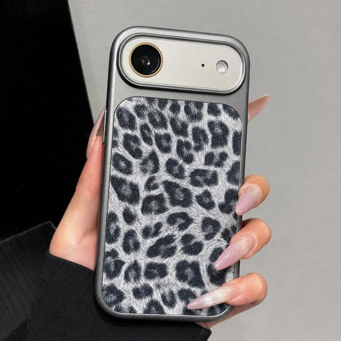 Funda para teléfono con estampado de leopardo brillante y ventana grande que cubre toda la funda, For iPhone 17 Pro Max, For iPhone 17 Pro, For iPhone 17, For iPhone Air, For iPhone 16 Pro Max, For iPhone 16 Pro, For iPhone 16 Plus, For iPhone 16      ...