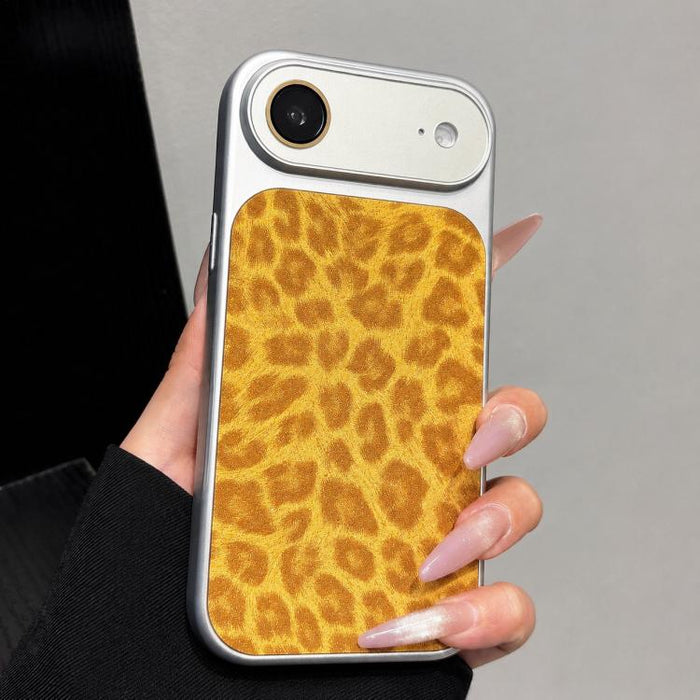 Funda para teléfono con estampado de leopardo brillante y ventana grande que cubre toda la funda, For iPhone 17 Pro Max, For iPhone 17 Pro, For iPhone 17, For iPhone Air, For iPhone 16 Pro Max, For iPhone 16 Pro, For iPhone 16 Plus, For iPhone 16      ...