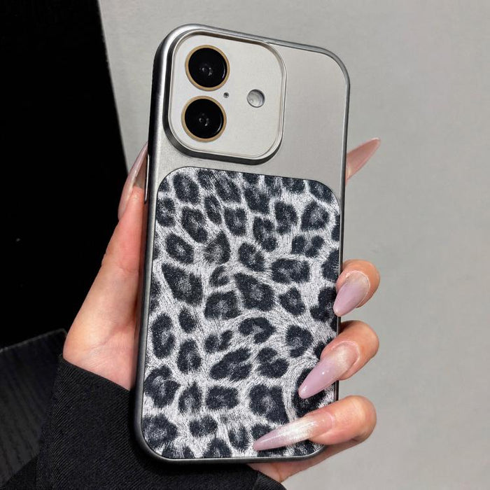 Funda para teléfono con estampado de leopardo brillante y ventana grande que cubre toda la funda, For iPhone 17 Pro Max, For iPhone 17 Pro, For iPhone 17, For iPhone Air, For iPhone 16 Pro Max, For iPhone 16 Pro, For iPhone 16 Plus, For iPhone 16      ...