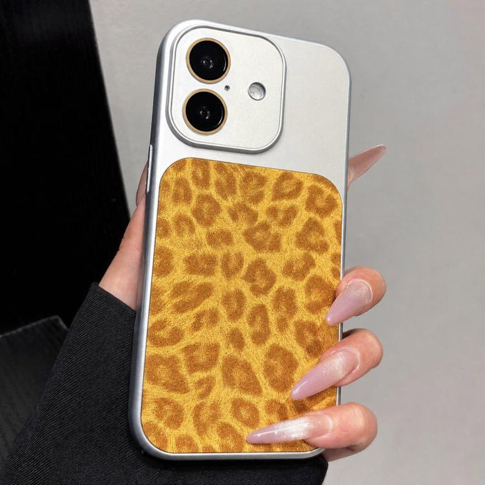 Funda para teléfono con estampado de leopardo brillante y ventana grande que cubre toda la funda, For iPhone 17 Pro Max, For iPhone 17 Pro, For iPhone 17, For iPhone Air, For iPhone 16 Pro Max, For iPhone 16 Pro, For iPhone 16 Plus, For iPhone 16      ...