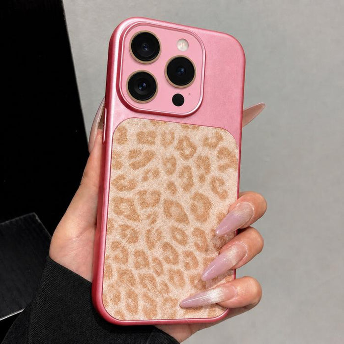 Funda para teléfono con estampado de leopardo brillante y ventana grande que cubre toda la funda, For iPhone 17 Pro Max, For iPhone 17 Pro, For iPhone 17, For iPhone Air, For iPhone 16 Pro Max, For iPhone 16 Pro, For iPhone 16 Plus, For iPhone 16      ...